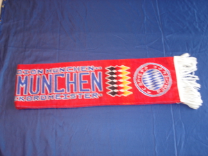 7 x Fußball Fanschal Bayern Bremen Rostock Stuttgart München Bild 15