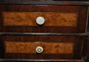 BIEDERMEIER SEKRETÄR BIRKE UM 1835 Bild 5