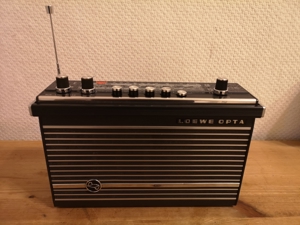 Vintage Transistor Radio Loewe Opta T50 Bild 2