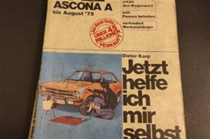 Jetzt helfe ich mir selbst Opel Ascona A-Rarität abzugeben Bild 1