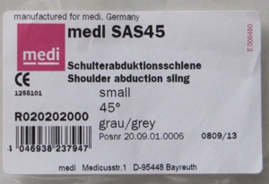 medi SAS 45 - Schulterabduktionsschiene Bild 8