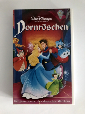 Dornröschen   Walt Disney Meisterwerke   VHS Bild 1