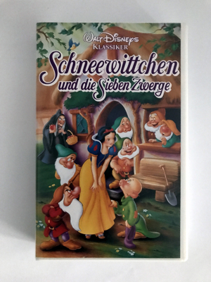 Schneewittchen   Walt Disney  s Meisterwerke   VHS