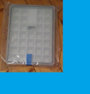 Große Eiswürfelform mit Klarsicht Deckel NEU OVP