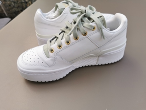ADIDAS ORIGINALS Bold Forum Schuh Sneaker weiß gold grün Gr.38 2/3 Bild 6