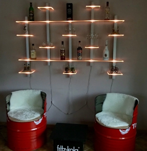 Design Bar Regal LED ideal für Spiritousen Bild 5