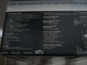 DVD Recorder mit Festplatte, Tevion Bild 5