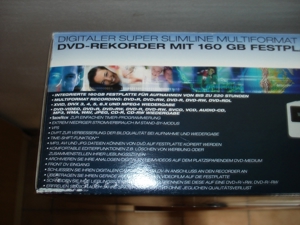DVD Recorder mit Festplatte, Tevion Bild 6