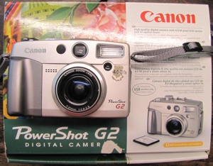 Fotokamera Canon PowerShot G2 Bild 1