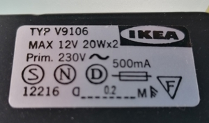 IKEA Halogenstrahler BEAT 2, 2-flammig, Messing Bild 9