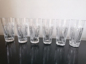 6 Gläser - vermutlich Firma Lausitzer Glaswerke Bild 5
