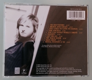 Audio-CD, Melissa Etheridge - Brave And Crazy - 1989 Bild 2