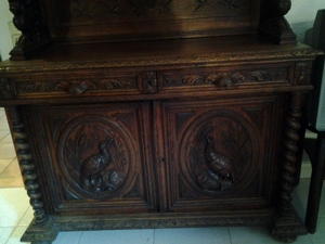 Org. Antiker-Franz.Jagdschrank Bild 3