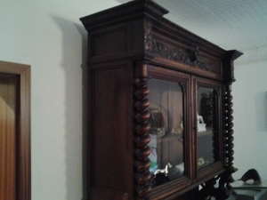 Org. Antiker-Franz.Jagdschrank Bild 2