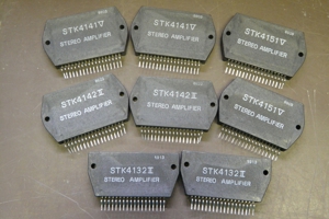 STK 4132 II, STK 4141 V, STK 4142 II, STK 4151 V Sanyo Hybrid IC Bild 1