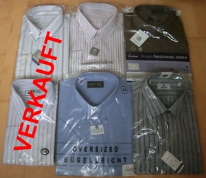 Herrenoberhemden, Herrenbekleidung (4 Teile) Bild 1