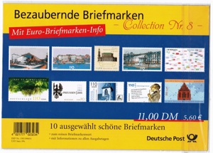 Bezaubernde Briefmarken" Collection Nr. 8, Doppelwährung, Bild 2