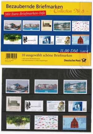 Bezaubernde Briefmarken" Collection Nr. 8, Doppelwährung, Bild 4