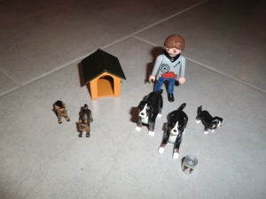 Playmobil - Hunde und Herrchen zu verkaufen