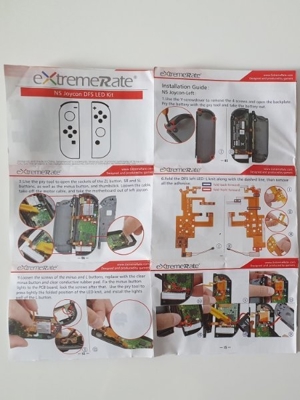 Nintendo switch Controller Reparaturset Bild 1