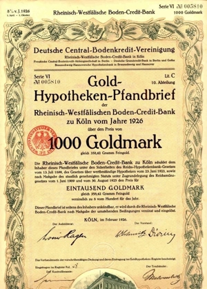 10 Historische Wertpapiere Dt. Reich Anleihen 1908-1942 Bild 1