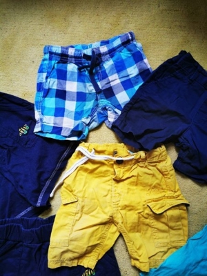 Kleinkindkleidung Gr. 86 Kurze Hosen, Sommerhosen, 6 Teile Bild 4