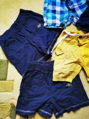 Kleinkindkleidung Gr. 86 Kurze Hosen, Sommerhosen, 6 Teile Bild 2