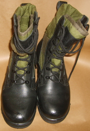 S Bundeswehrstiefel Tropenstiefel 262 Gr. 41 Leder + Textil ungetragen gut erhalten BW Bundeswehr St