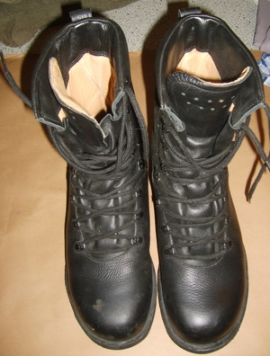 AAS Bundeswehrstiefel Lederstiefel 265 Gr. 41 kaum getragen gut erhalten BW Bundeswehr Stiefel Schuh