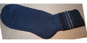 SK Socken Herren Gr.41 dunkelblau wärmende Wintersocken Strümpfe 1 mal getragen  einwandfrei erhalte Bild 4