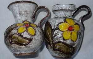 DP Vase Blumenvase 2 Stück Keramik  12 H15,2 kaum benutzt einwandfrei erhalten Dekoration