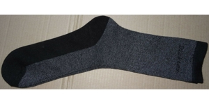SK  Dickies Thermosocken Wärmende Winter Socken Strümpfe Gr. 43 schwarz grau 1 mal getragen Kleidung Bild 4
