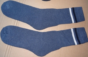 SK Socken Herren Gr.41 blau wärmende Wintersocken Strümpfe 1 mal getragen einwandfrei erhalten Bild 1