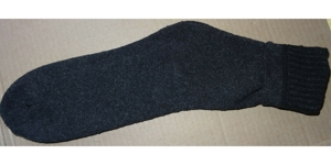 SK Socken Herren Gr. 41 anthrazit wärmende Wintersocken Strümpfe 1 mal getragen Bild 2