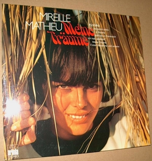 B LPD MIREILLE MATHIEU Meine Träume Schallplatte Vinyl Album 