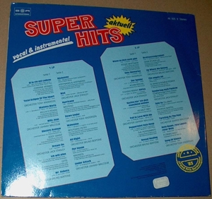 B LPS DA Super Hits aktuell vocal+instrumental 1982 83 Doppelalbum Schallplatte Sampler Bild 2