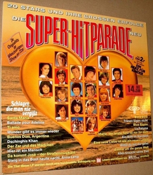 B LPS Super-Hitparade 20 Stars und ihre Erfolge 1982 Ariola 205066-557 Langspielplatte Sampler