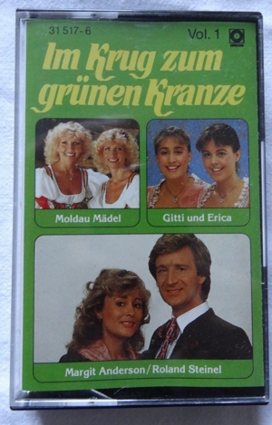 MC Im Krug zum grünen Kranze Vol 1 Sonocord 31517-6 1985 Club-Sonderauflage 1985 Musikkassette Musik Bild 1