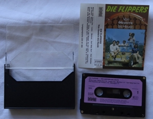 MC Die Flippers von Gestern bis Heute 1978 bellaphon 420-01-005 Musikkassette einwandfrei Schlager Bild 3