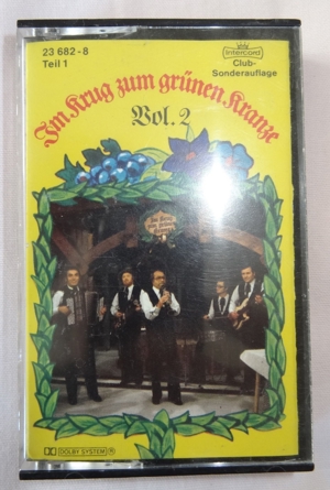 MC Im Krug zum grünen Kranze Vol 2 Teil 1 Intercord 23682-8 Club-Sonderauflage 1978 Musikkassette