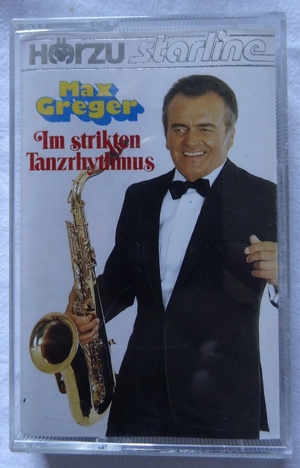 MC Max Greger Im strikten Tanzrhythmus 1983/84 Polydor LC 0309 Hörzu Starline Musikkassette Bigband Bild 1