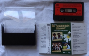 MC Die volkstümliche Hitparade 32 Hits der Volksmusik Vol.2 Sonocord 281/43104-9 1991 Musikkassette Bild 2