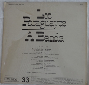 LP Los Paraguayos A Banda Discoton Philips 92 211 Originalaufnahmen Philips Langspielplatte Vinyl Bild 7