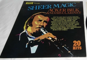 LP Acker Bilk and his Clarinet Sheer Magic 20Hits Warwick WW5028 1977 Langspielplatte Vinyl Bild 3