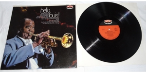 LP Louis Armstrong Hello, Louis! The King and his Trumpet Karussell635212 1965 Langspielplatte Vinyl