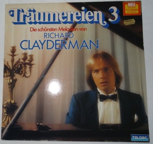 LP Richard Clayderman Träumereien3 Die schönsten Melodien Von Richard Clayderman Langspielplatte Vin Bild 3