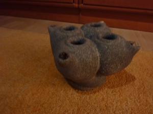 Vase mit Muschelmotiven / Schale mit Fischmotiv Bild 16