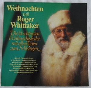 LP Roger Whittaker Weihnachten Mit Roger Whittaker Avon INT 161.553 1983Langspielplatte Vinyl Bild 5