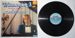 LP Richard Clayderman Träumereien3 Die schönsten Melodien Von Richard Clayderman Langspielplatte Vin Bild 1
