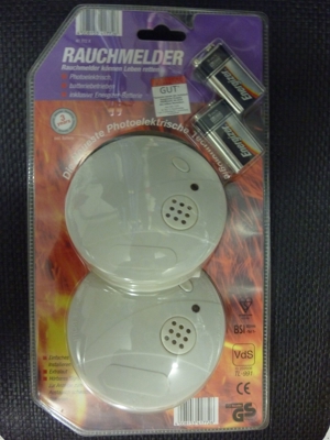 2 Rauchmelder NEU